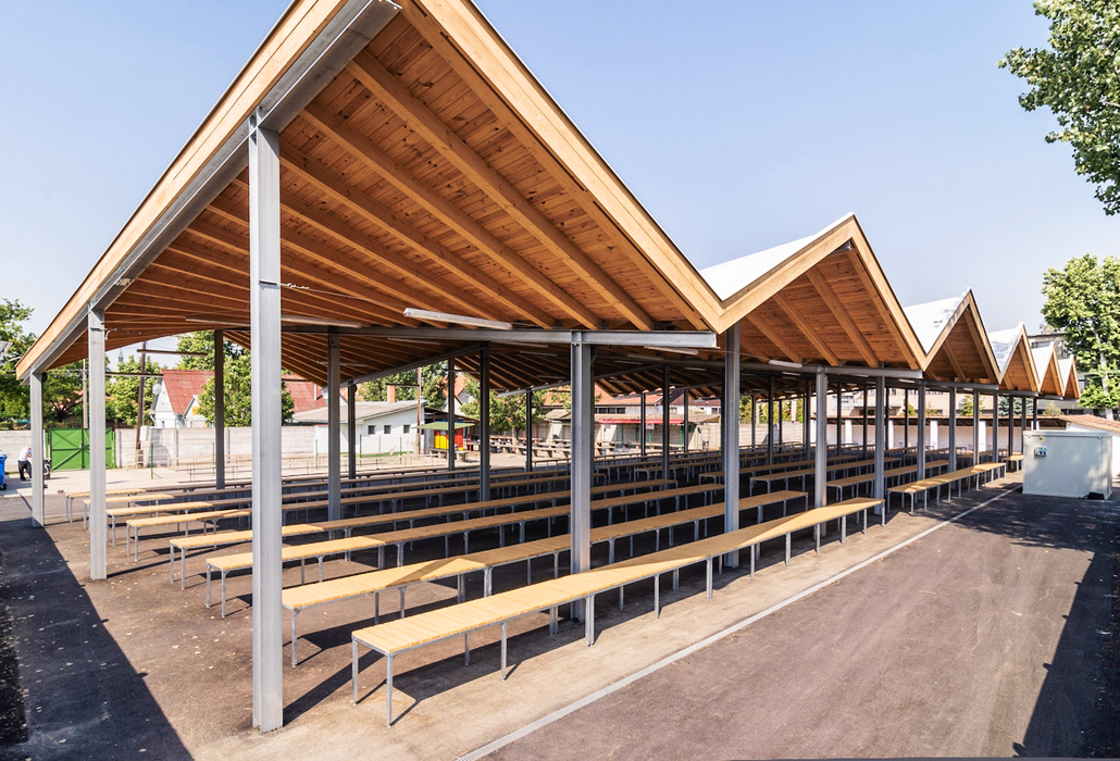 Piactér, Kiskunmajsa, tervezés