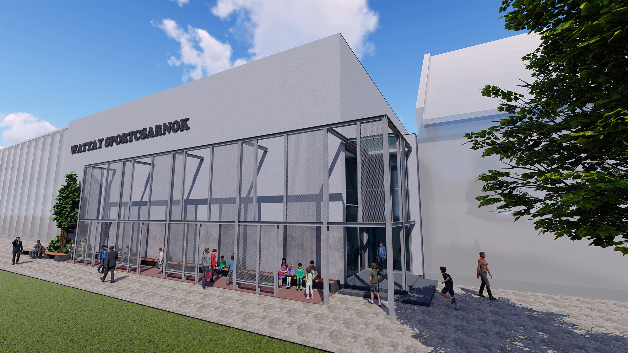 Wattay Szakképzési Centrum sportcsarnoka