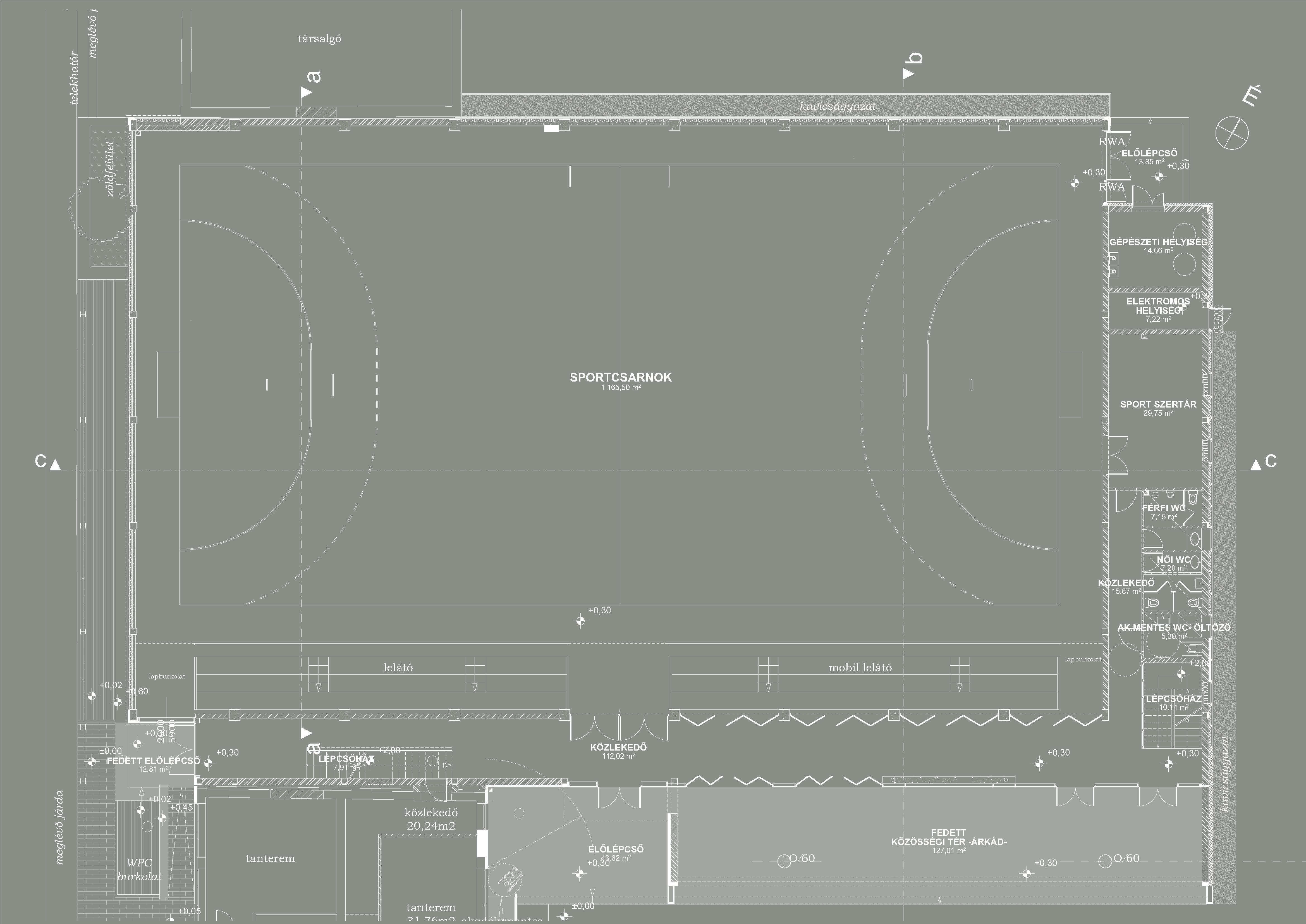 Wattay Szakképzési Centrum sportcsarnoka